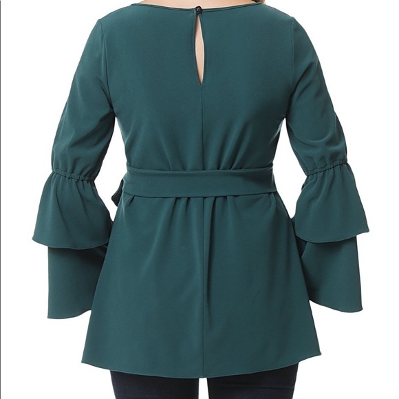 Kimi and Kai Peasant Maternity Top - Picture 2 of 3